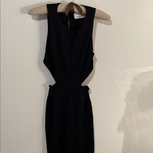 Nicole Miller Elegant Black Sleeveless Dress
